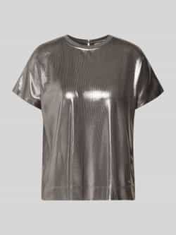 MOS MOSH T-shirt in leerlook model 'Nicola'