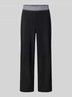 RAFFAELLO ROSSI Regular fit culotte met vaste persplooien model 'SALLY'