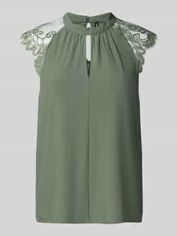 Vero Moda Regular fit blousetop met kant model 'MILLA'