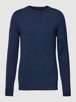 Barbour Gebreide pullover van Escorial-wolmix met labelstitching