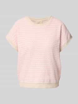 FREE QUENT Gebreid shirt met ronde hals model 'DODO'
