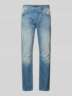 Antony Morato Korte slim fit jeans met kettingdetail