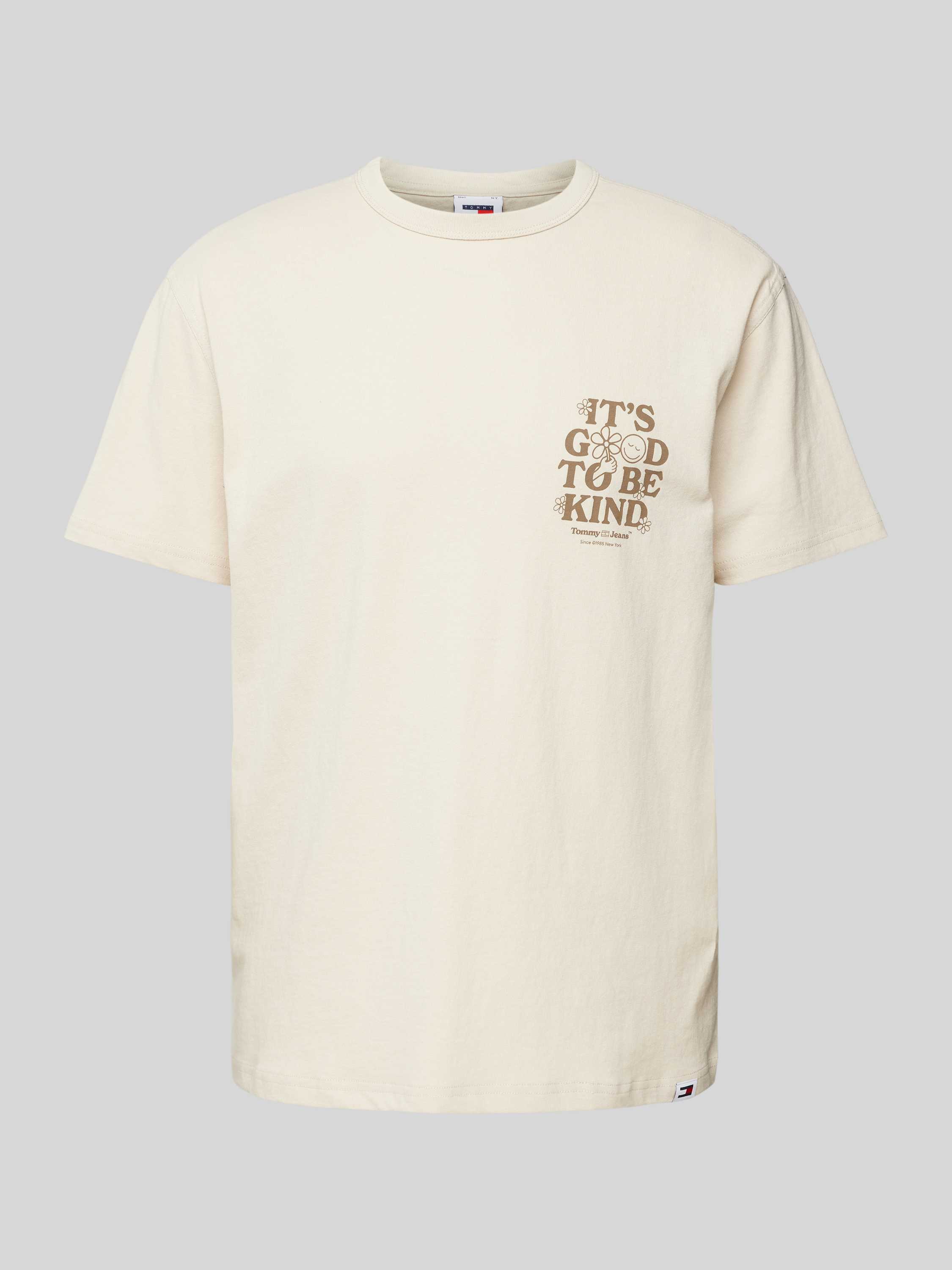 Tommy Jeans T-shirt met statementprint