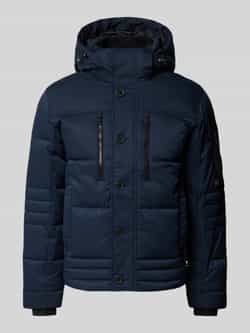 Tom Tailor Regular fit gewatteerd jack met ritszakken