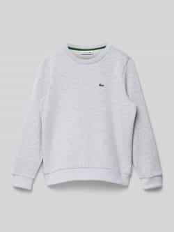 Lacoste Sweatshirt met labelstitching