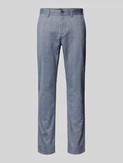 MCNEAL Super slim fit broek met knoopsluiting