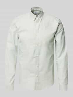 Lindbergh Slim fit vrijetijdsoverhemd met knoopsluiting model 'Oxford'