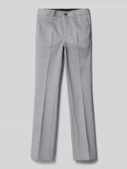 G.O.L. Slim fit pantalon met persplooien