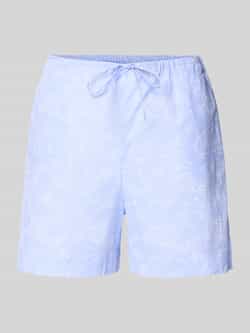 Christian Berg Woman Korte regular fit pyjamabroek met tunnelkoord