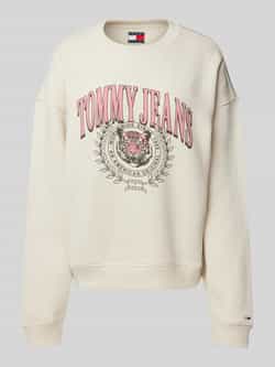 Tommy Jeans Sweatshirt met labelprint