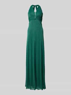 TROYDEN COLLECTION Avondjurk met knoopdetail