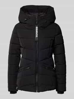 Khujo Gewatteerd jack met capuchon