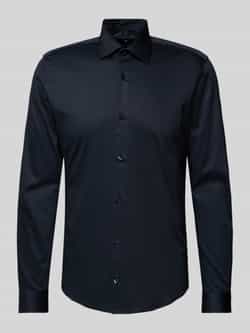 JOOP! Collection Slim fit zakelijk overhemd met kentkraag model 'Pit'