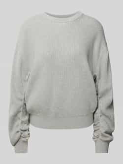 Drykorn Gebreide pullover met ribboorden model 'KEBEDI'