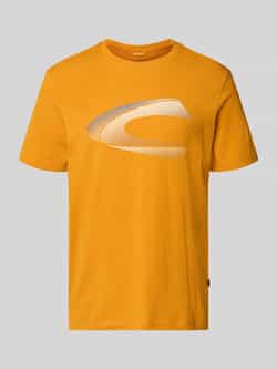 camel active T-shirt met labelprint