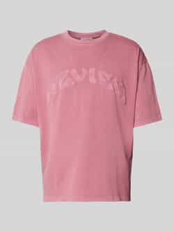 REVIEW T-shirt met labelstitching