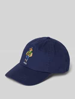 Ralph Lauren Navy pet met klep Polo Bear Twill Blue Heren
