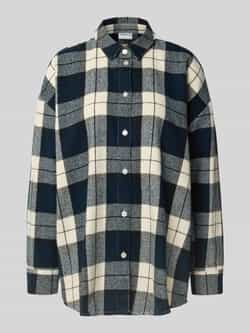 Jake*s Casual Relaxed fit overhemdblouse met manchetten