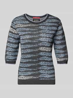 Scotch & Soda Gebreide pullover van viscosemix met 1 2-mouwen