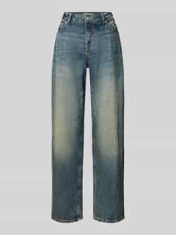 Review Loose fit jeans met 5-pocketmodel