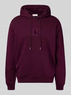 Calvin Klein Jeans Regular fit hoodie met logopatch model 'Fleece'