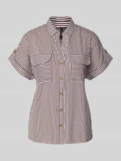Vero Moda Regular fit overhemdblouse van pure viscose model 'BUMPY'
