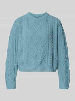 Only Regular fit gebreide pullover met structuurmotief model 'ELLY'