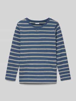 Name it Shirt met lange mouwen en geribde ronde hals model 'NIKS'