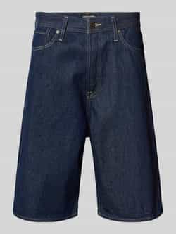 Jack & jones Extra baggy fit korte jeans in 5-pocketmodel model 'IRON'