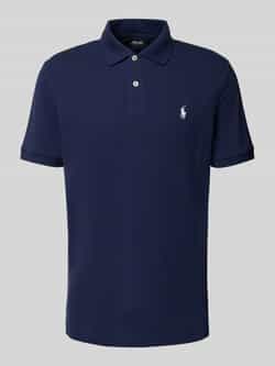 Polo Ralph Lauren Slim fit poloshirt met labelstitching