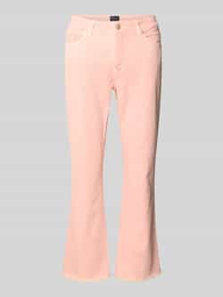 RAFFAELLO ROSSI Regular fit jeans met franjes