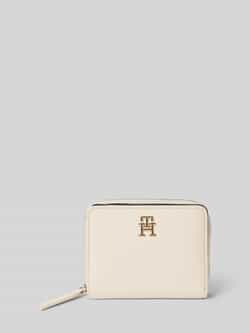 Tommy Hilfiger Portemonnee TH LOGOTAPE MED ZA dames portemonnee kaartenetui met elegant th-logo-element