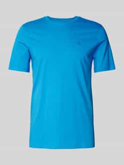 Scotch & Soda Kern Logo T-shirt Korte Mouw Blue Heren