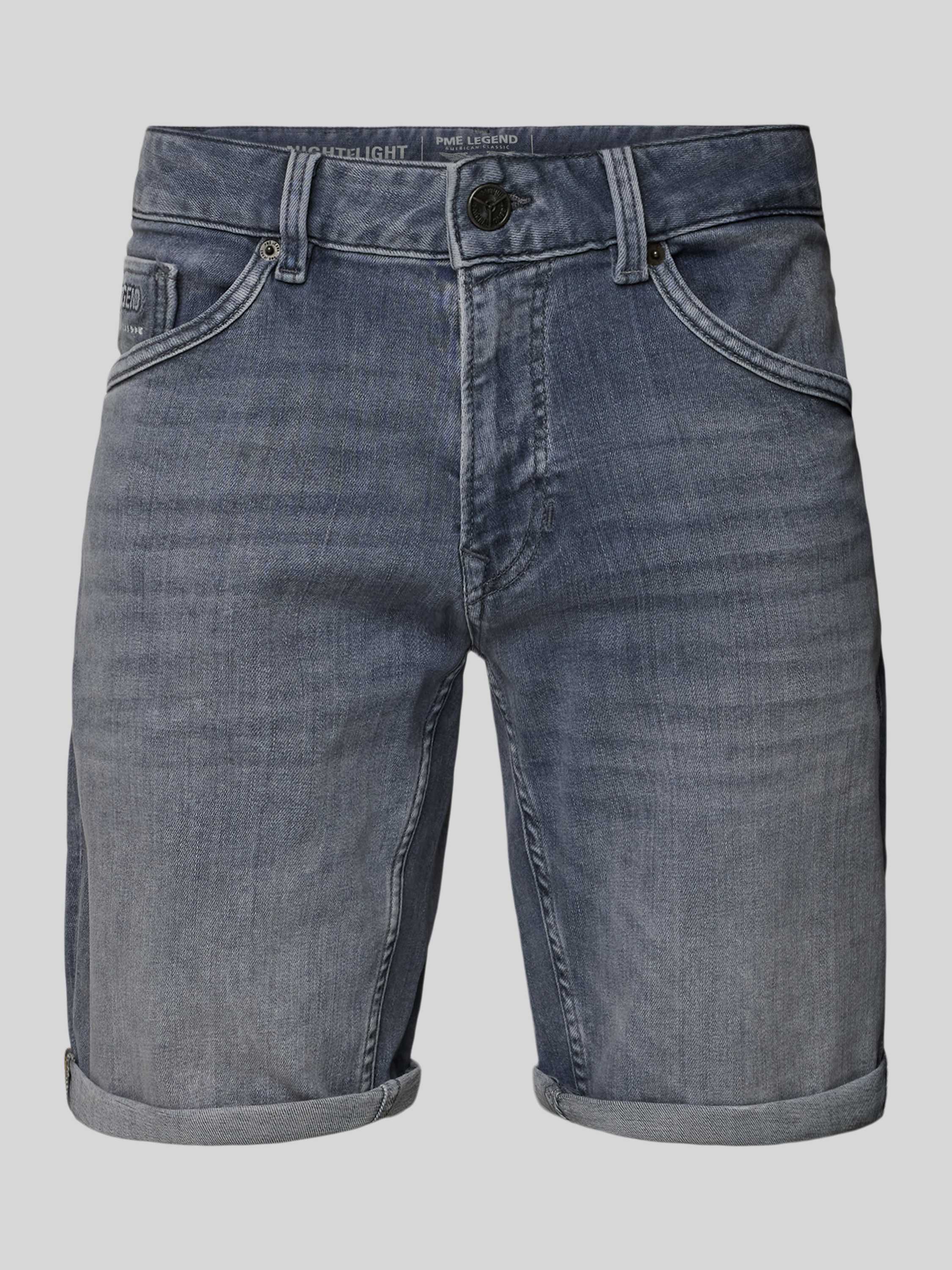 PME Legend Korte regular fit jeans in 5-pocketmodel model 'NIGHTFLIGHT'