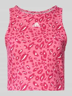 ADIDAS SPORTSWEAR Korte tanktop met dierenprint