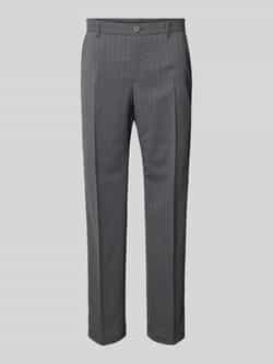 Strellson Relaxed fit pantalon van linnenmix model 'Joe'
