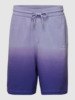 Armani Exchange Sweatshorts met kleurverloop