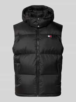 Tommy Jeans Regular fit bodywarmer met afneembare capuchon