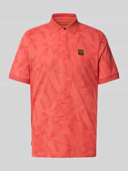PME Legend Poloshirt met labeldetail