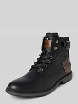 Tom Tailor Veterlaarzen in leerlook model 'MATHEO'