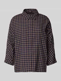 Opus Regular fit overhemdblouse met 3 4-mouwen model 'Fudo'