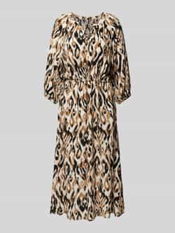 Soyaconcept Midi-jurk met druppelvormige hals model 'FANG'