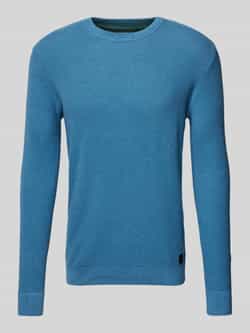 Tom Tailor Regular fit gebreide pullover van zuiver katoen