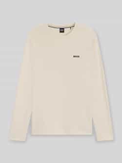 Boss Regular fit shirt met lange mouwen van katoenmix