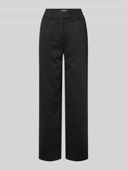 Ichi Stoffen broek met achterzakken model 'KATE'