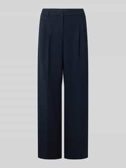 Milano italy Loose fit stoffen broek met elastische band