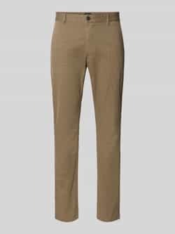 Boss Orange Slim fit chino van katoenmix
