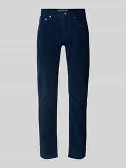Pierre Cardin Tapered fit corduroy broek met katoen model 'LYON'