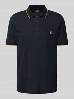 Paul Smith Regular fit poloshirt met motiefbadge