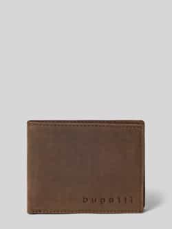 Bugatti Portemonnee met labeldetail model 'Luca'